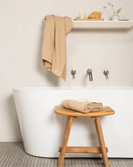 Terra Fringeless XL Bath Bundle - Sand