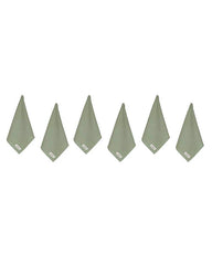 Terra Bath Washcloth Bundle 6 Pack - Hedge Green