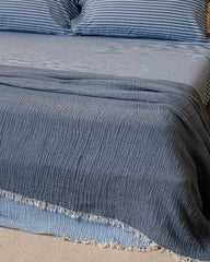 Senna Melange PARTY BLANKET⢠Indigo - Queen