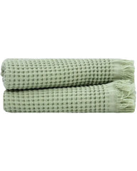 Micro Waffle Hand Bundle Sage