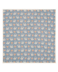 Ducky Gauze Hooded Blanket Single